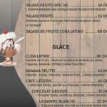 Menu Cuba Latino Meknes June 2023 052021